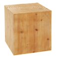 thumbnail image 1 of DecMode 16" x 18" Brown Wood Intricately Carved Accent Table, 1-Piece, 1 of 11