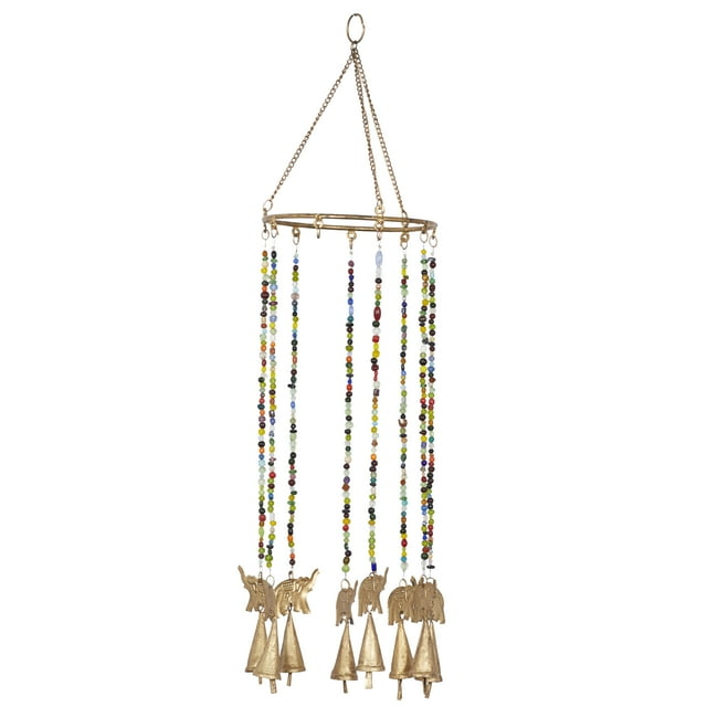 Triple Moon Windchime With Bells