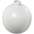 thumbnail image 1 of DecMode 17" Matte White Ceramic Vase, 1 of 12