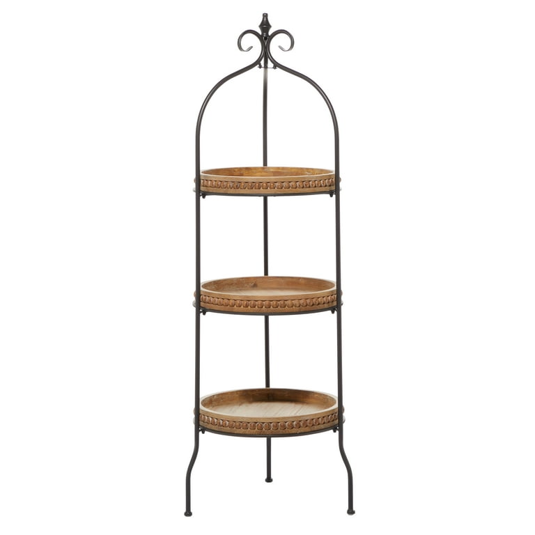 https://i5.walmartimages.com/seo/DecMode-17-x-51-Brown-Metal-Arched-Beaded-3-Tier-Shelving-Unit-with-Scroll-Top-1-Piece_c8e40742-ccae-4888-ae06-70ac0ef4c526.b6f6cc3a8f3a8c27218b108d48e8fac8.jpeg?odnHeight=768&odnWidth=768&odnBg=FFFFFF
