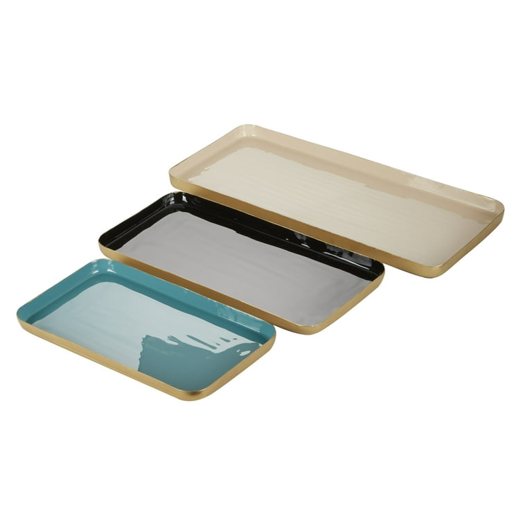 Colorful serving trays clearance
