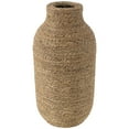 thumbnail image 1 of DecMode 19" Handmade Wrapped Brown Seagrass Vase, 1 of 8