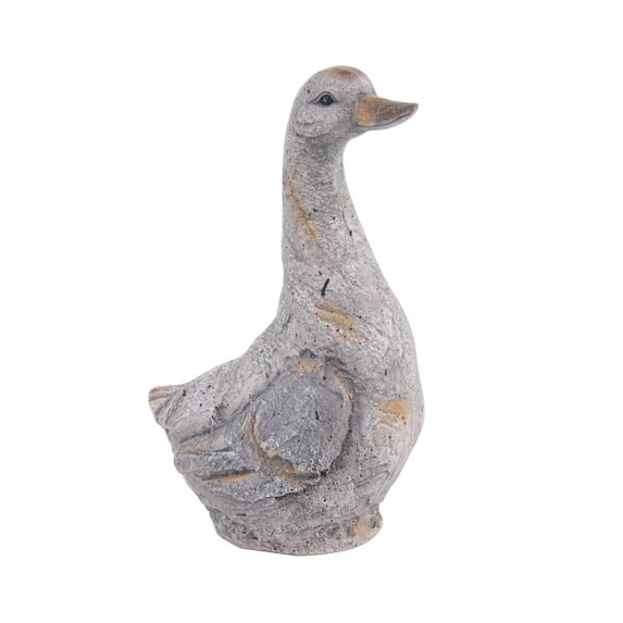DecMode 19" Indoor Outdoor Duck Garden Sculpture