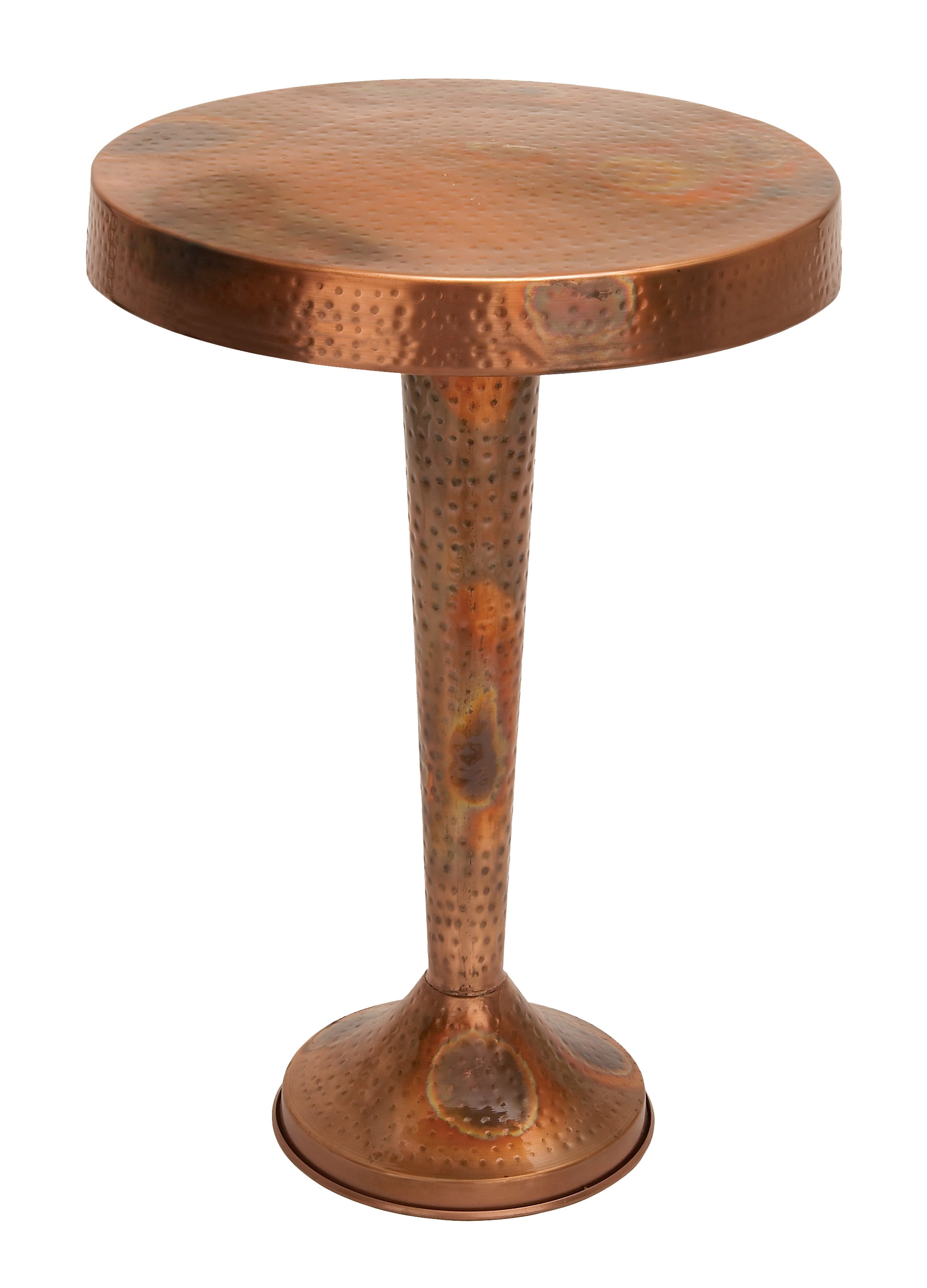 Hammered 2024 copper table