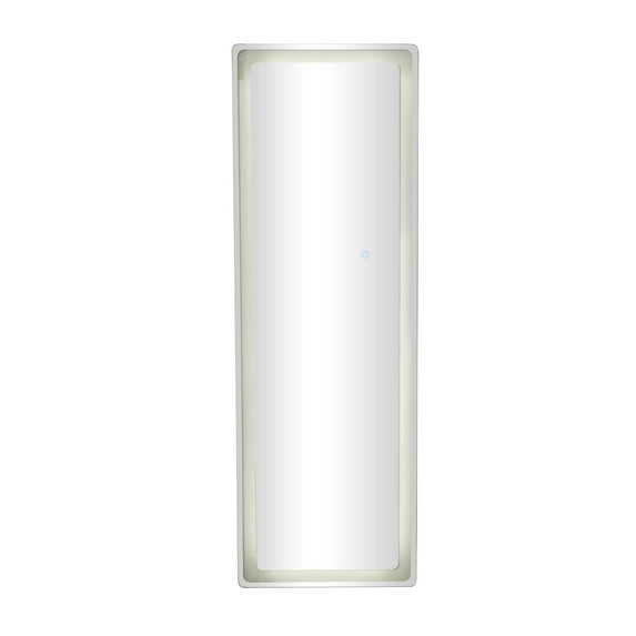 DecMode 20" x 59" Silver LED Mirror