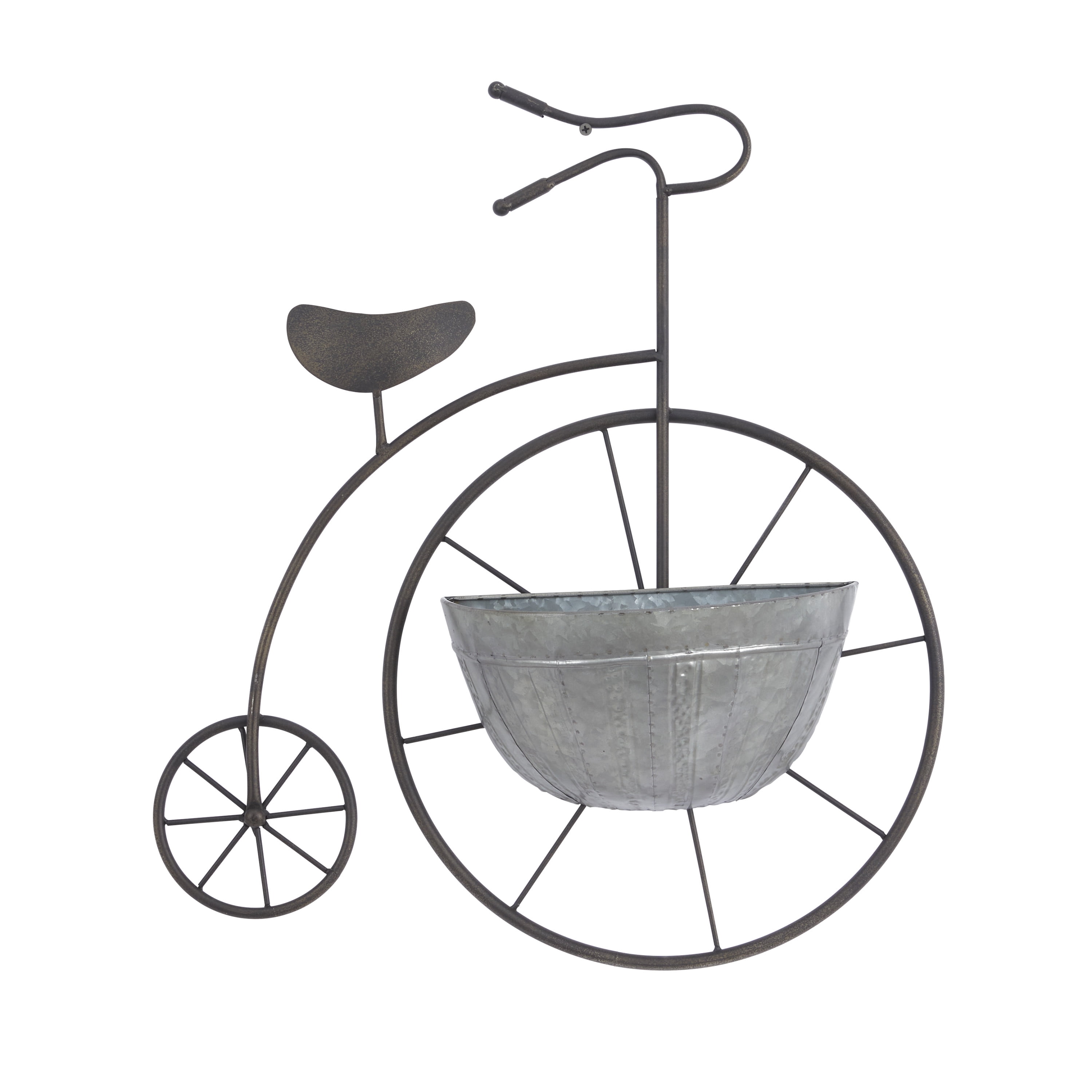 DecMode 21 X 22 Gray Metal Industrial Plantstand 1 Piece Walmart decmode-21-x-22-gray-metal-industrial-plantstand-1-piece-walmart