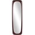 thumbnail image 1 of DecMode 21" x 71" Dark Brown Oval Wall Mirror, 1 of 9