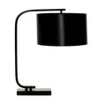 thumbnail image 1 of DecMode 22" Black Desk Lamp with Black Fabric Shade, 1 of 20