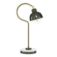 thumbnail image 1 of DecMode 22" Spotlight Black Desk Lamp with Black Metal Shade, 1 of 10