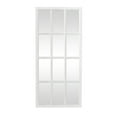 thumbnail image 1 of DecMode 22" x 48" White Window Pane Inspired Wall Mirror, 1 of 12