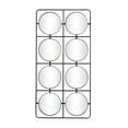 thumbnail image 1 of DecMode 24" x 47" Black Wall Mirror with Grid Frame, 1 of 7
