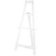 thumbnail image 1 of DecMode 24" x 57" Clear Acrylic Plastic Tall Adjustable Floor 7 Tier Easel with Gold Metal Hardware, 1-Piece, 1 of 10