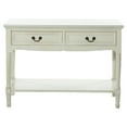 thumbnail image 1 of DecMode 29" x 40" Cream Wood Traditional Console Table, 1 of 10