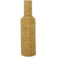 thumbnail image 1 of DecMode 30" Tall Woven Floor Brown Bamboo Vase, 1 of 7