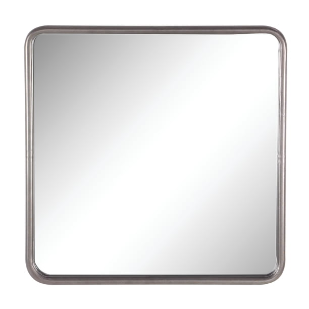 DecMode 30" x 30" Gray Wall Mirror - Walmart.com