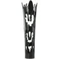 thumbnail image 1 of DecMode 31" Drip Black Aluminum Vase with Melting Designed Body, 1 of 10
