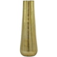 thumbnail image 1 of DecMode 31" Gold Aluminum Metal Vase, 1 of 7