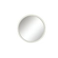 thumbnail image 1 of DecMode 32"W, 32"H Round Wall Mirror, White, 1 of 15