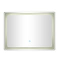 thumbnail image 1 of DecMode 32" x 24" Silver LED Mirror, 1 of 10