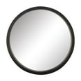 thumbnail image 1 of DecMode 32" x 32" Black Wall Mirror, 1 of 14