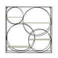 thumbnail image 1 of DecMode 32" x 7" 4-Tier Gray Wall Shelf, 1 of 14