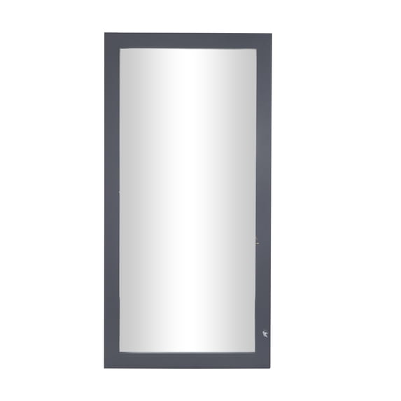 DecMode 33" x 65" Gray Wall Mirror