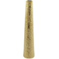 thumbnail image 1 of DecMode 39" Tall Gold Ceramic Vase with Bubble Texture, 1 of 12