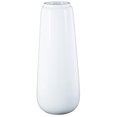 thumbnail image 1 of DecMode 40" Tall Floor White Resin Vase, 1 of 14