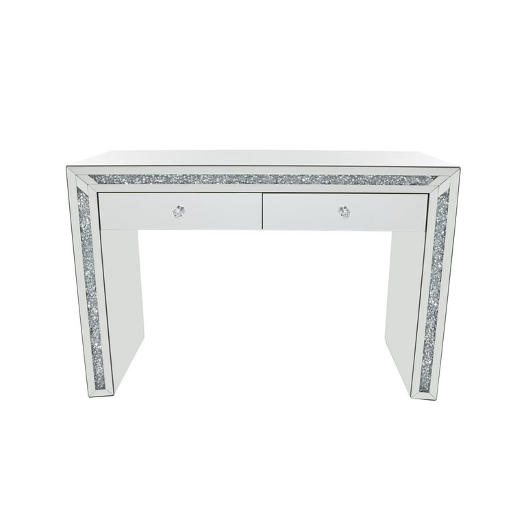 Mirrored console 2024 table walmart
