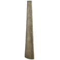 thumbnail image 1 of DecMode 48" Slim Flat Tall Floor Cone Brass Aluminum Metal Vase with Textured Ridges, 1 of 9