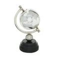 thumbnail image 1 of DecMode 5" Silver Globe with Marble Base and Black Base, 1 of 8
