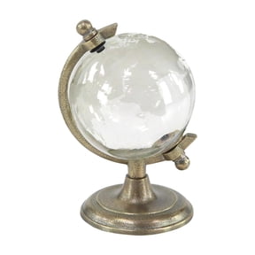 DecMode 6" Bronze Globe with Tiered Base