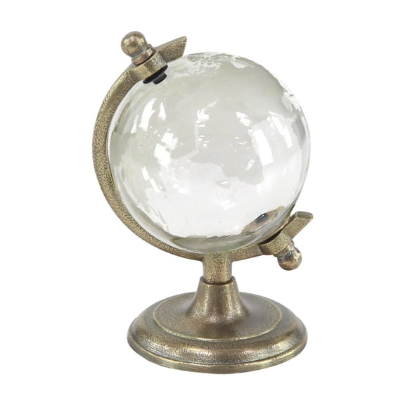 DecMode 6" Bronze Globe with Tiered Base