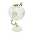 thumbnail image 1 of DecMode 6" Gold Globe with Marble Base, 1 of 10