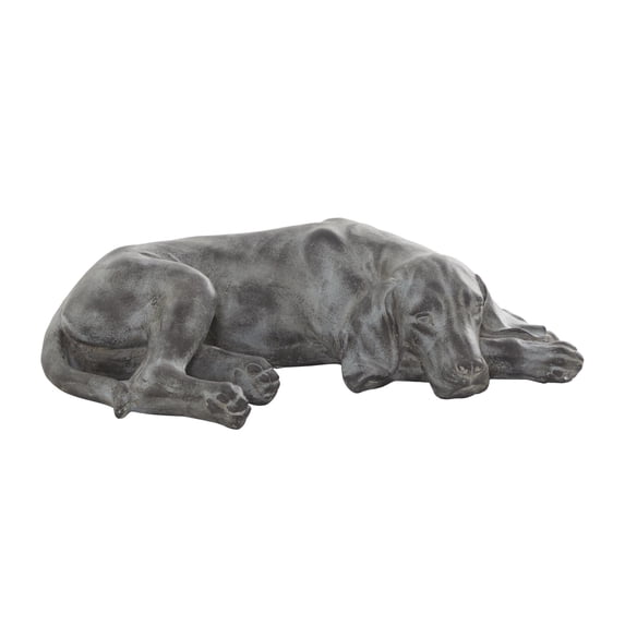 DecMode 6" Indoor Outdoor Dog Garden Sculpture
