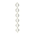 thumbnail image 1 of DecMode 6" x 51" Gold Slim Stacked Chain Teardrop Geometric Wall Mirror, 1 of 13