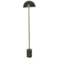 thumbnail image 1 of DecMode 62" Umbrella Style Black Floor Lamp with Black Metal Shade, 1 of 7