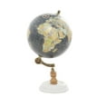 thumbnail image 1 of DecMode 7" Black World Map Globe with Marble Base, 1 of 7