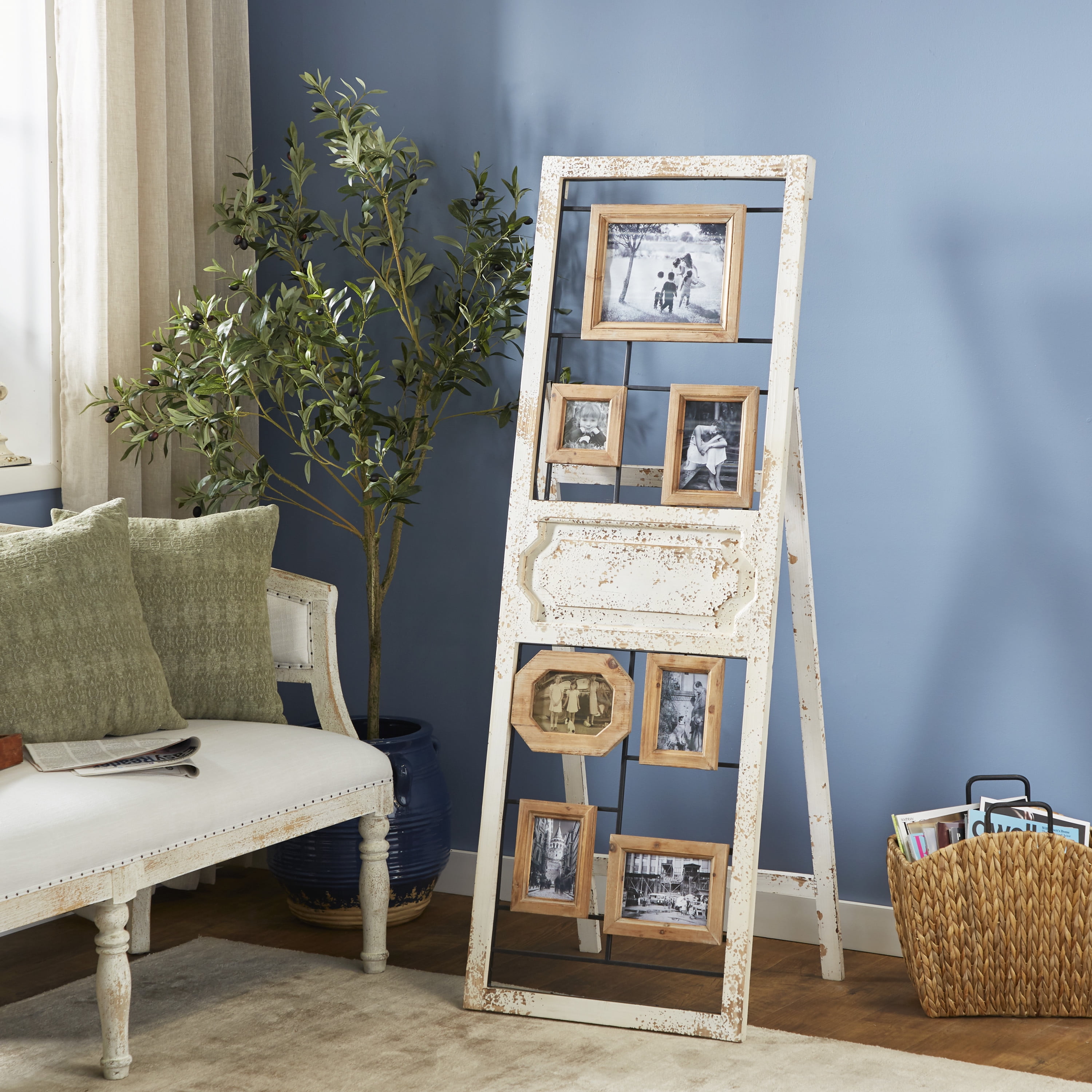Brown Photo Frame with Easel Stand
