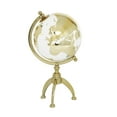 thumbnail image 1 of DecMode 8" Gold Globe with Tripod Base, 1 of 9