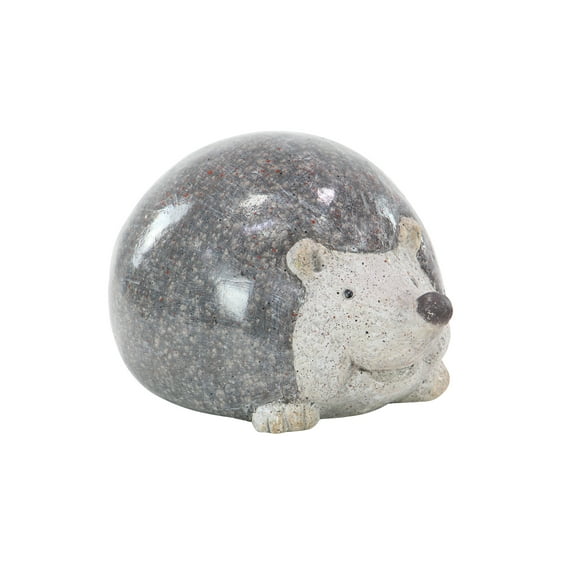 DecMode 8" Indoor Outdoor Hedgehog Garden Sculpture