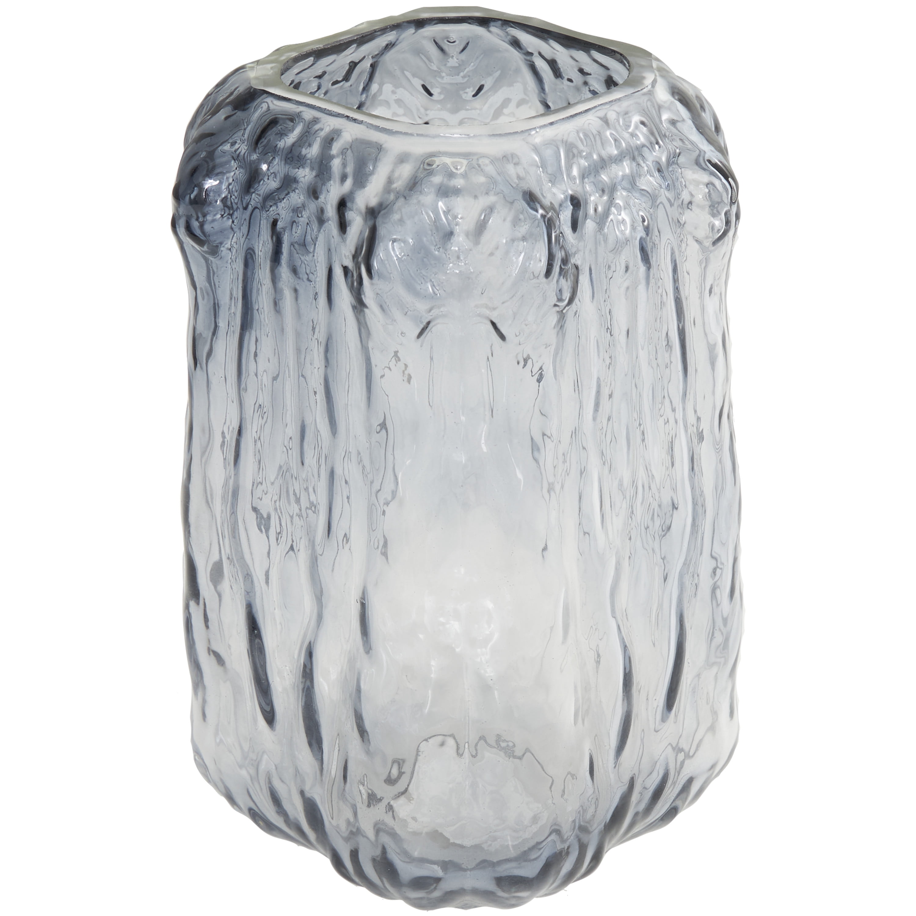 9 Clear Glass Rectangle Handmade Vase 9 Clear Glass Rectangle Handmade Vase