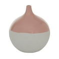 thumbnail image 1 of DecMode 9"W, 10"H Stoneware Modern Vase, Pink, 1 - Piece, 1 of 7