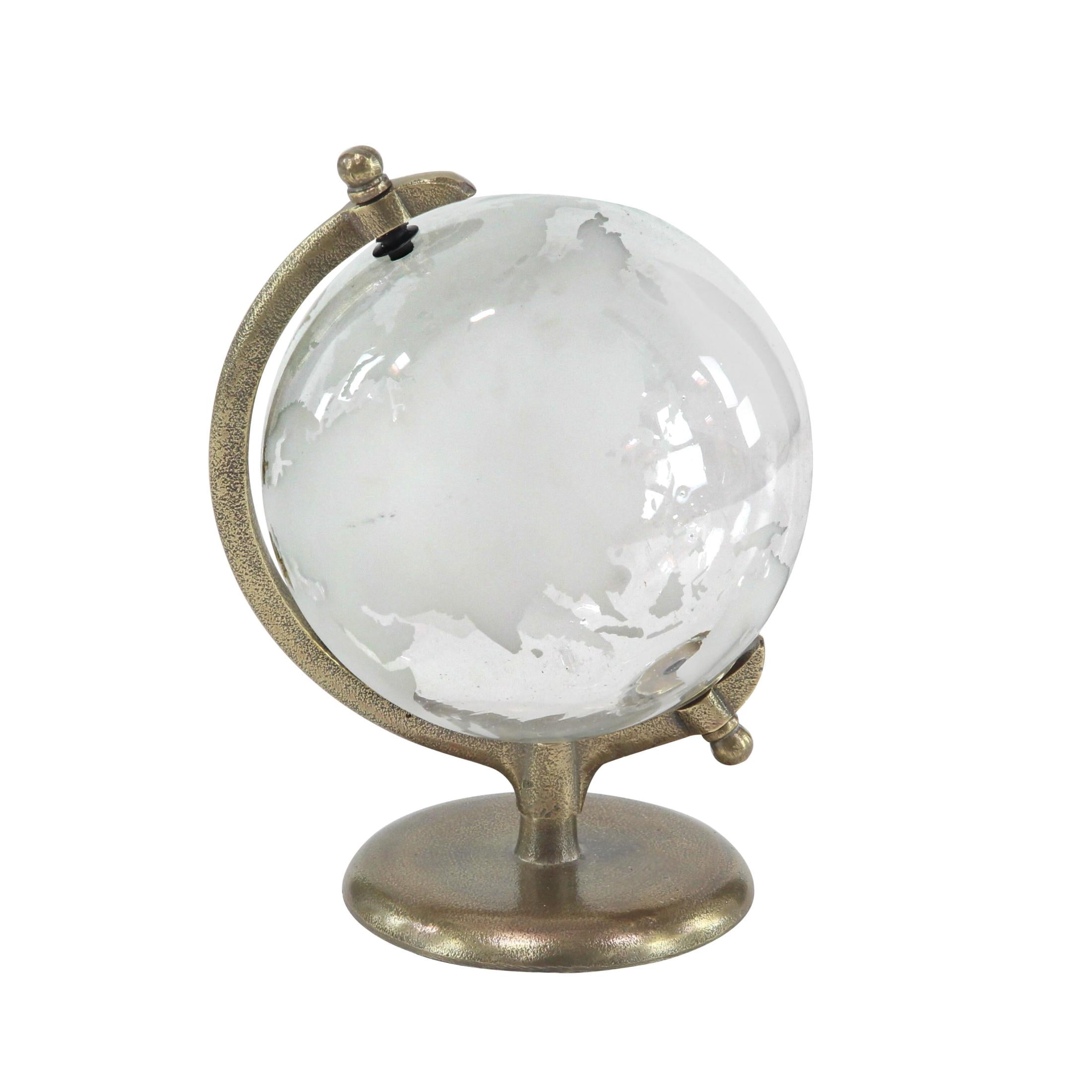 DecMode 9" Bronze Globe with Tiered Base