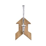 DecMode Alluring Arrow-Shaped Wall Hook