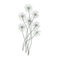 thumbnail image 1 of DecMode Black Metal 3D Wire Floral Wall Decor with Crystal Embellishments, 1 of 13