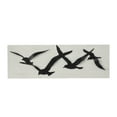 DecMode Black Metal Bird Wall Decor - Walmart.com