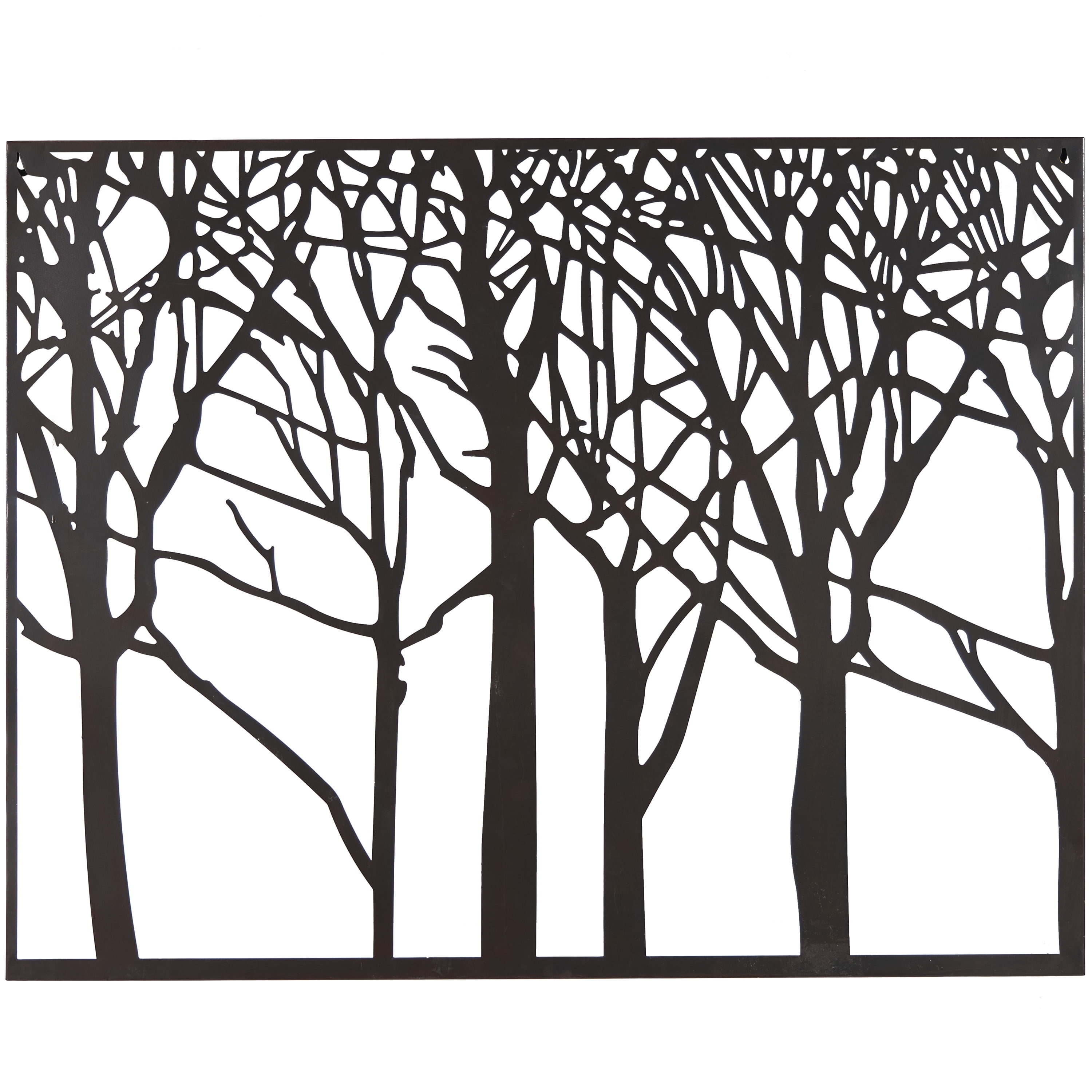 DecMode Black Metal Tree Wall Decor - Walmart.com