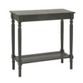 thumbnail image 1 of DecMode Black Traditional Wood Console Table, 31"W x 32"H, 1 of 12