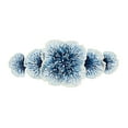 thumbnail image 1 of DecMode Blue Metal 3D Floral Wall Decor, 1 of 7